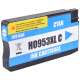 HP 953XL / F6U16AE inktcartridge cyaan hoge capaciteit (huismerk) CHP-953XLC by HP