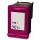 HP 901XL (CC656AE) inktcartridge kleur hoge capaciteit 14ml (huismerk) CHP-901XLC by HP