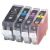 Canon CLI-8 / PGI-5 voordeelset 4 stuks MET CHIP (huismerk) CC-CLI8-VP004c by Canon