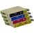 Epson T0551 - T0554 voordeelset 12 cartridges (huismerk) EC-T05563 by Epson