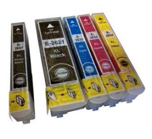 Epson 26XL T2636 voordeelset 10 cartridges (huismerk) zelf samenstellen EC-T263610zelf 