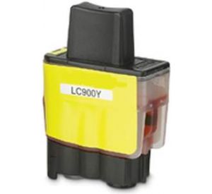 Brother LC-900Y inktcartridge geel 12ml (huismerk) BC-LC-0900Y 