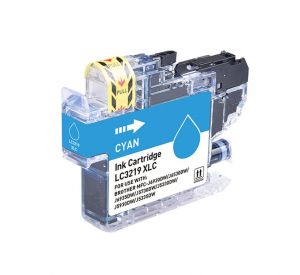 Brother LC-3219XL C inktcartridge cyaan met chip 17ml (huismerk) CBLC-3219XLC 