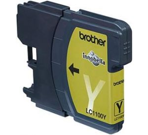 Brother LC-1100Y inktcartridge geel 10,6ml (huismerk) BC-LC-1100Y 