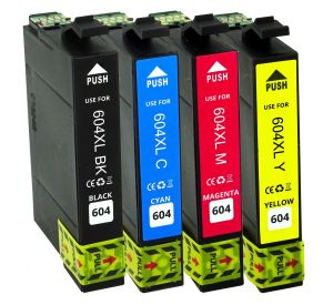 Epson 604XL (T10H34010) inkt cartridge magenta hoge capaciteit - huismerk EC-T604XL-magenta 