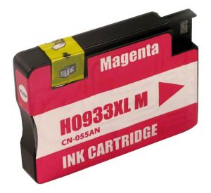 HP 933XL / CN055AE inktcartridge magenta 14ml met chip (huismerk) CHP-933XLCM 