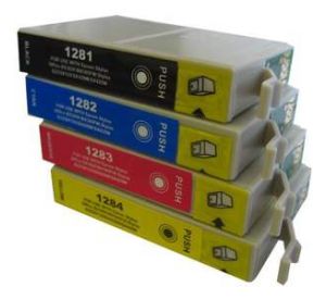 Epson T1281 - T1284 voordeelset 8 cartridges (huismerk) EC-T12852 