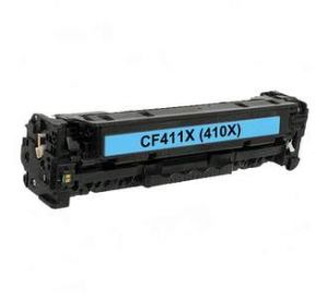 HP 411X (CF411X) toner cartridge cyaan hoge capaciteit (huismerk) CHP-CF411X 